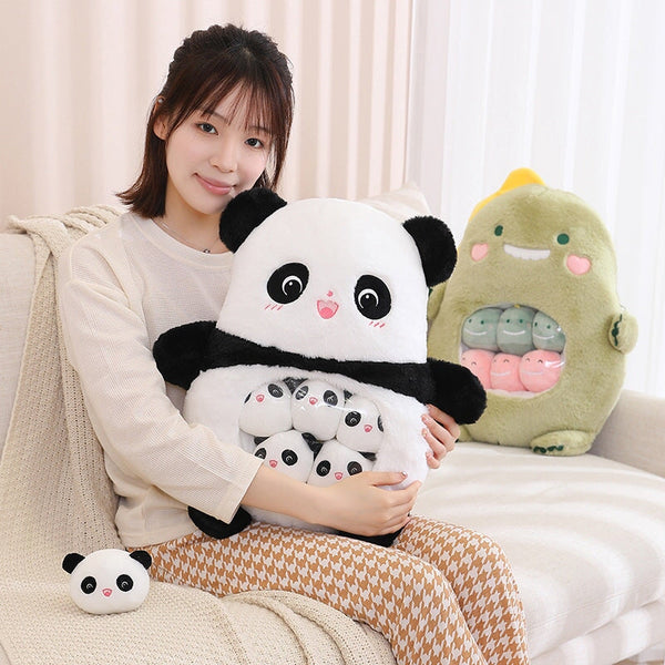 Bag of Koala Dino Bunny Panda Plushie Collection