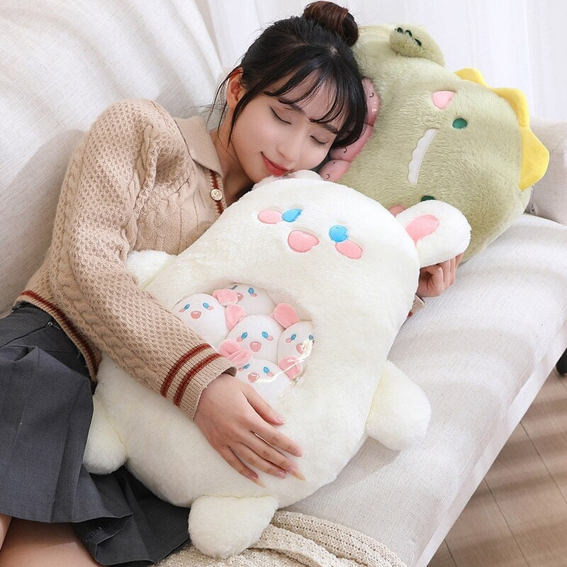 Bag of Koala Dino Bunny Panda Plushie Collection