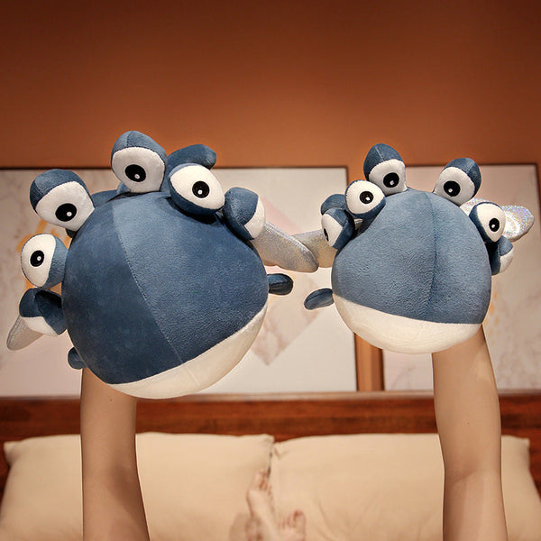 Blue Alien Whale with Wings Plushie