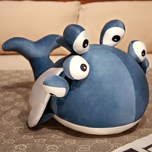 Blue Alien Whale with Wings Plushie