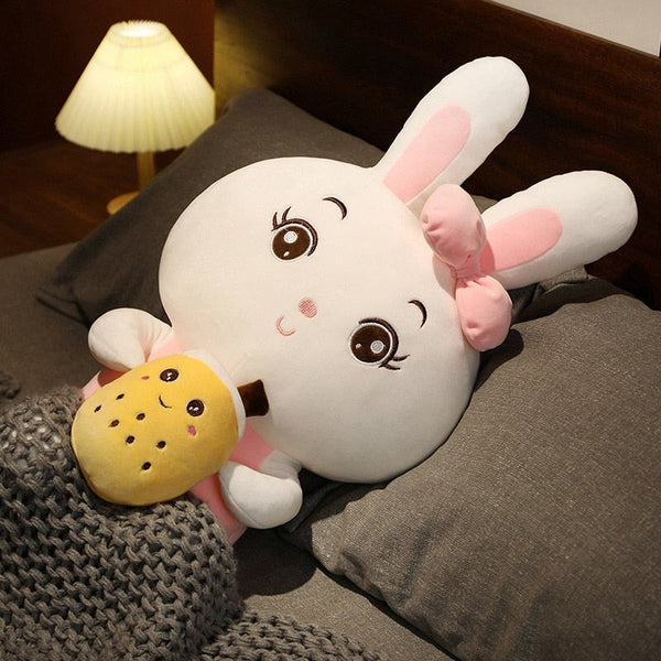 Boba Bunny Couple Plushies