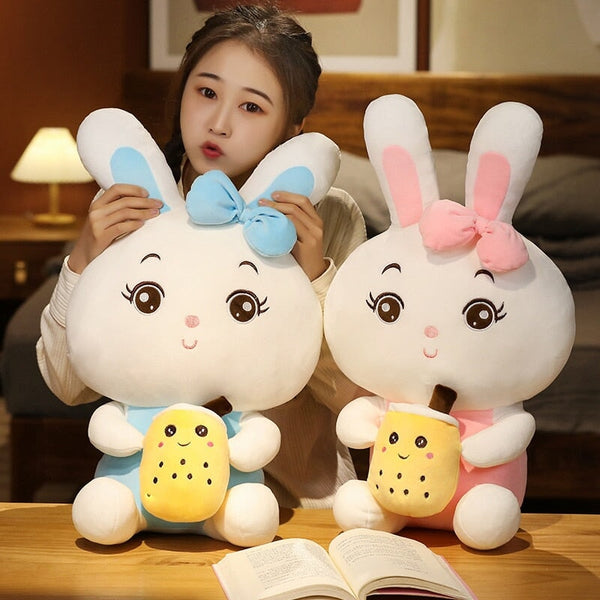 Boba Bunny Couple Plushies