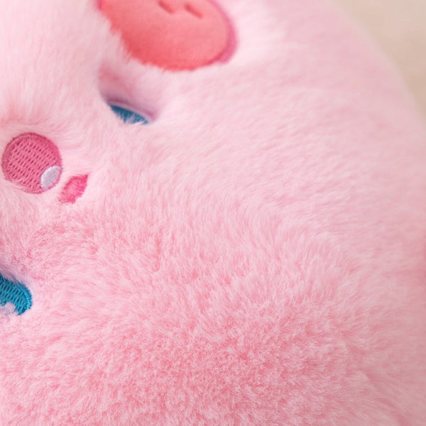 Buttons the Fluffy Pink Bunny Plushie