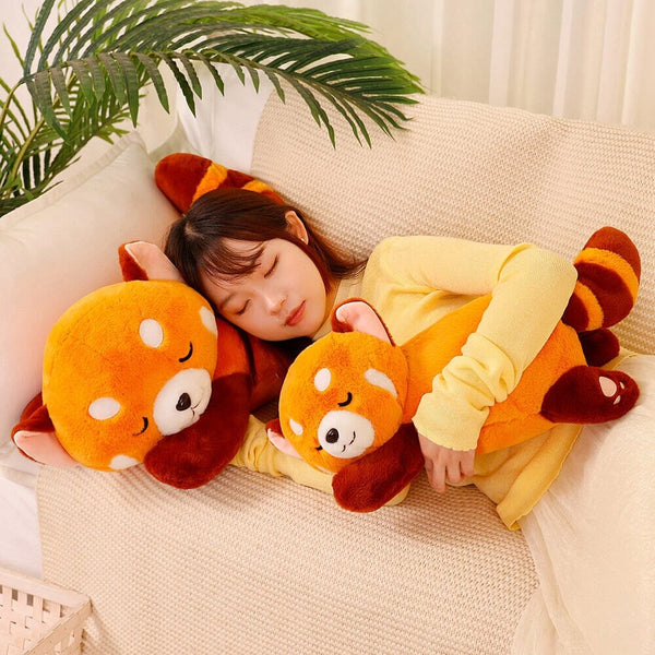 Chai the Sleeping Red Panda Plushie