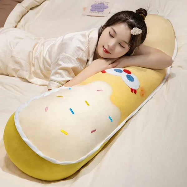 Colourful Ice Cream Long Pillow Plushie