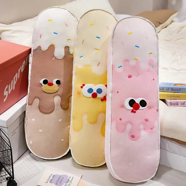 Colourful Ice Cream Long Pillow Plushie