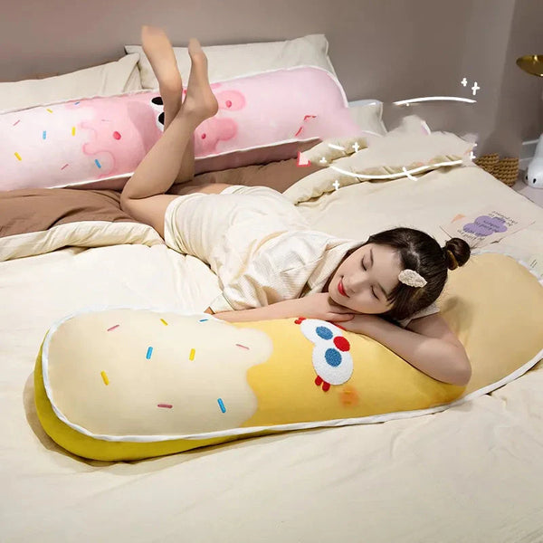 Colourful Ice Cream Long Pillow Plushie