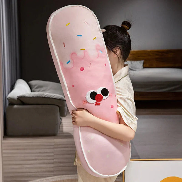 Colourful Ice Cream Long Pillow Plushie