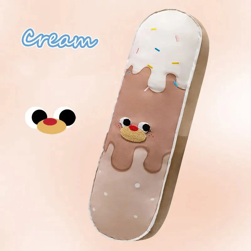 Colourful Ice Cream Long Pillow Plushie