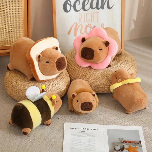 Cosplay Laying Capybara Animal Plush