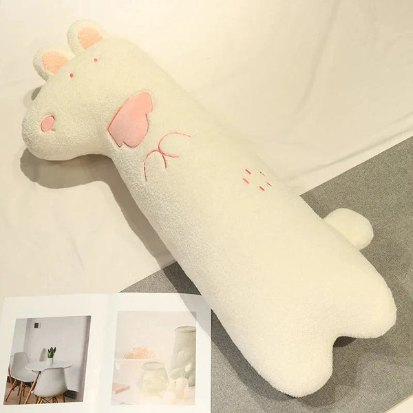 Cuddly Bunny Fox Wolf Long Pancake Plushies