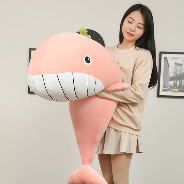 A Pod of Cuddly Whale Plushies