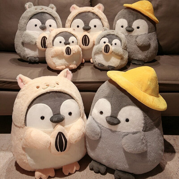 Cute Cuddly Penguin Plushie Family