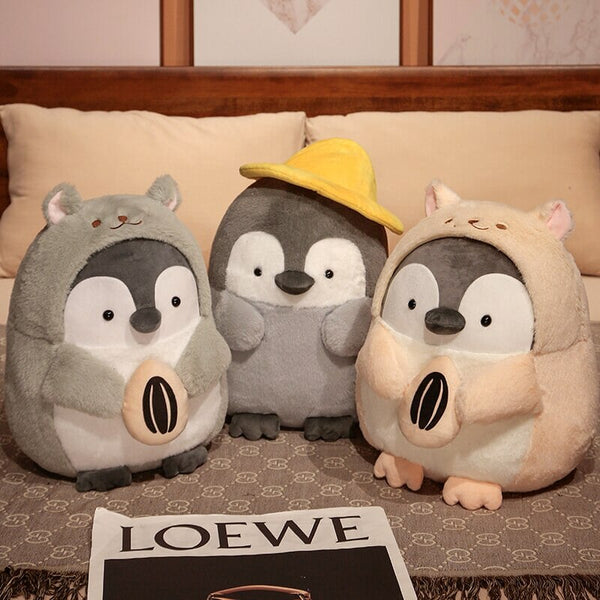 Cute Cuddly Penguin Plushie Family