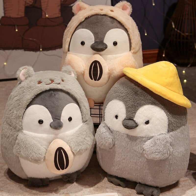 Cute Cuddly Penguin Plushie Family