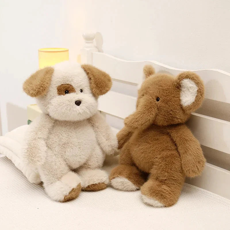 Fluffy Animal Snuggle Buddy Plushies