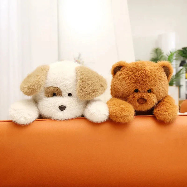 Fluffy Animal Snuggle Buddy Plushies