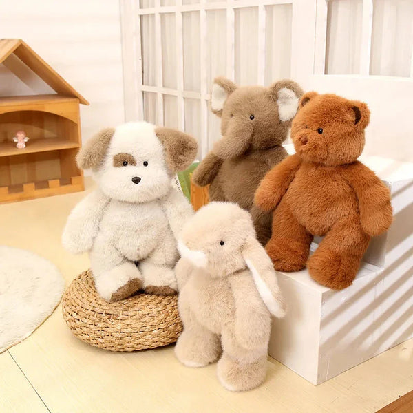 Fluffy Animal Snuggle Buddy Plushies