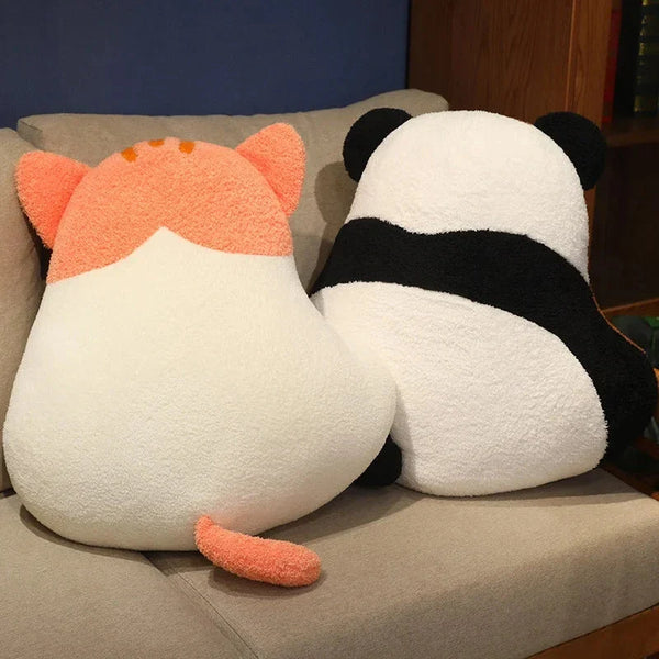 Fluffy Dinosaur Cat Dog Panda Pillow Cushion Plushies