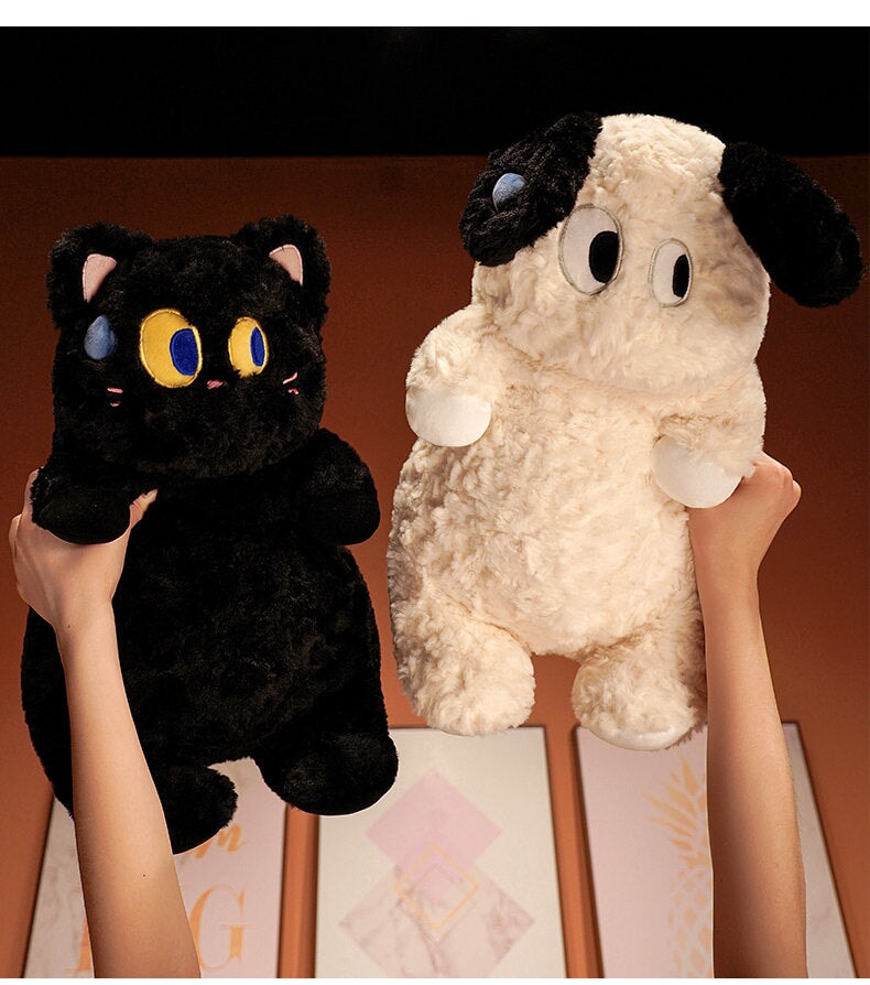 Fluffy Dog Cat Bunny Plushies