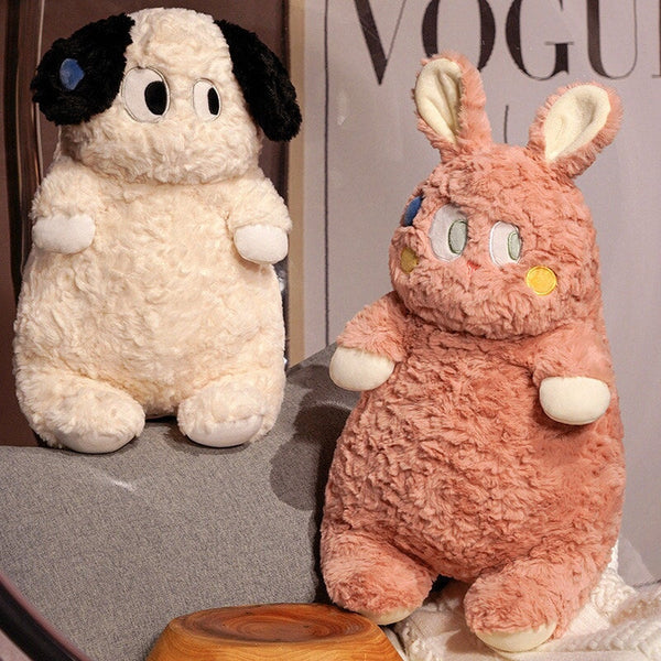Fluffy Dog Cat Bunny Plushies