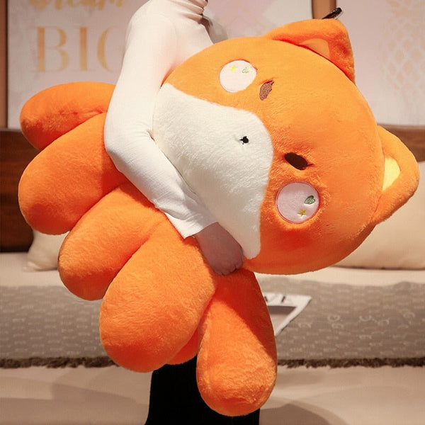 Fluffy Octo-Animal Fox Cat Bunny Bear Plushies
