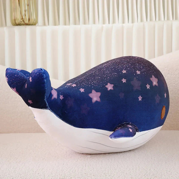 Galaxy Starry Kawaii Blue Pink Whale Plushies