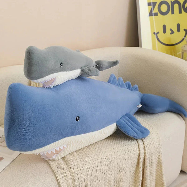Giant Blue Gray Whale Plushies
