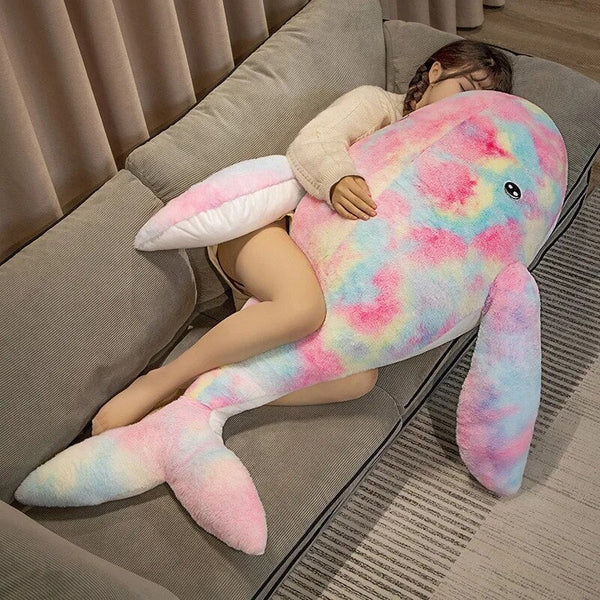 Giant Galaxy Fluffy Whale Plushie