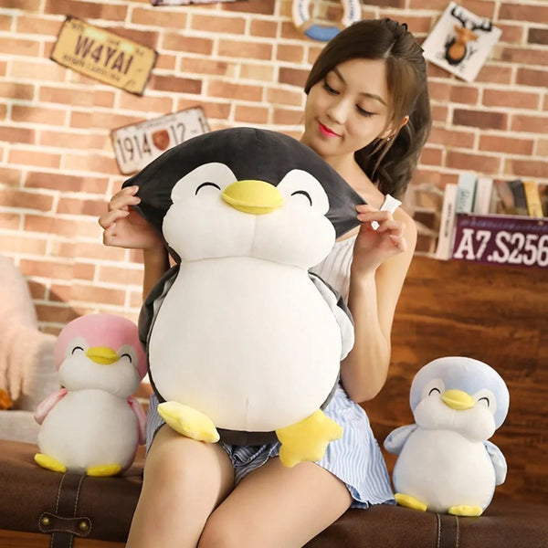 Happy Penguin Trio Plushies