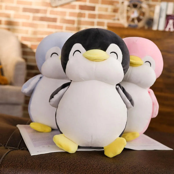 Happy Penguin Trio Plushies