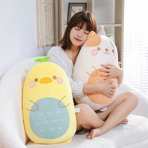 Kawaii Animal Pancake Plushies Collection 2023