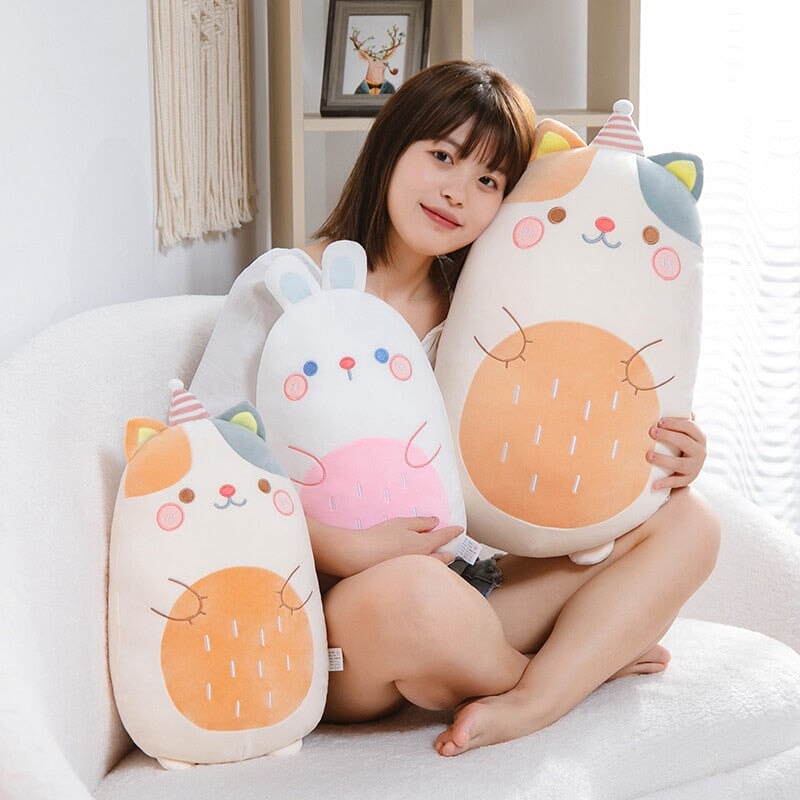 Kawaii Animal Pancake Plushies Collection 2023
