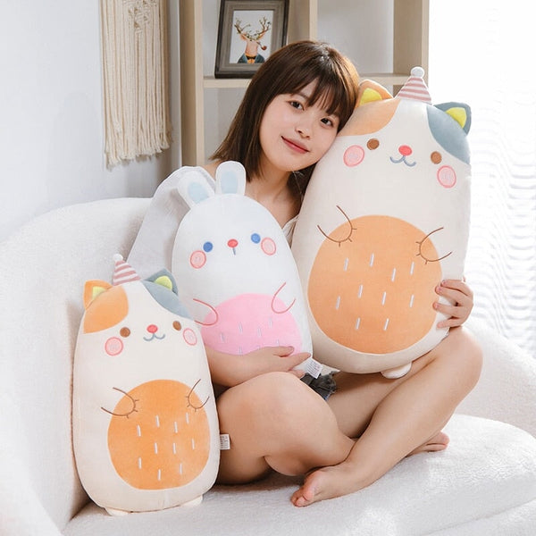 Kawaii Animal Pancake Plushies Collection 2023