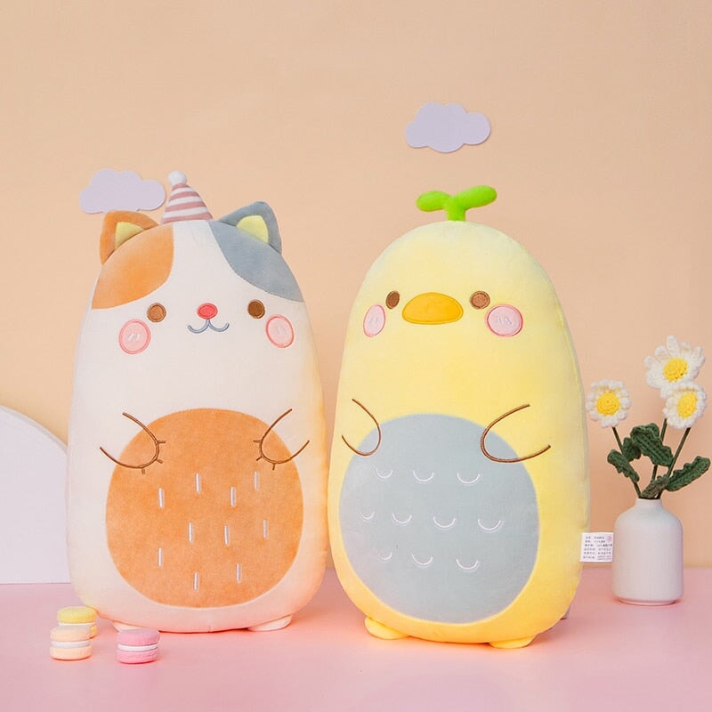 Kawaii Animal Pancake Plushies Collection 2023