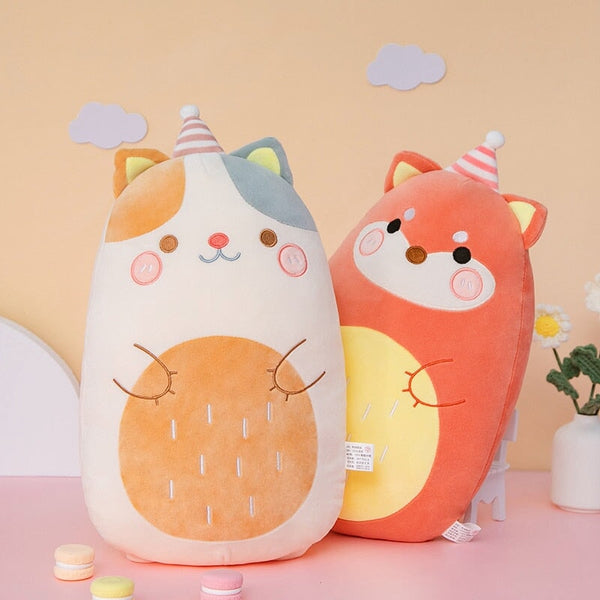Kawaii Animal Pancake Plushies Collection 2023
