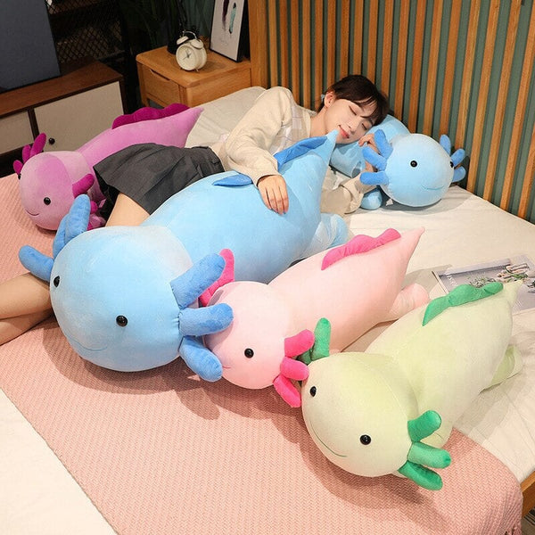 Kawaii Axolotl Salamander Plushie Family
