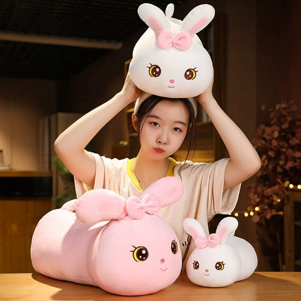 Kawaii Bunny Long Pillow Plushie
