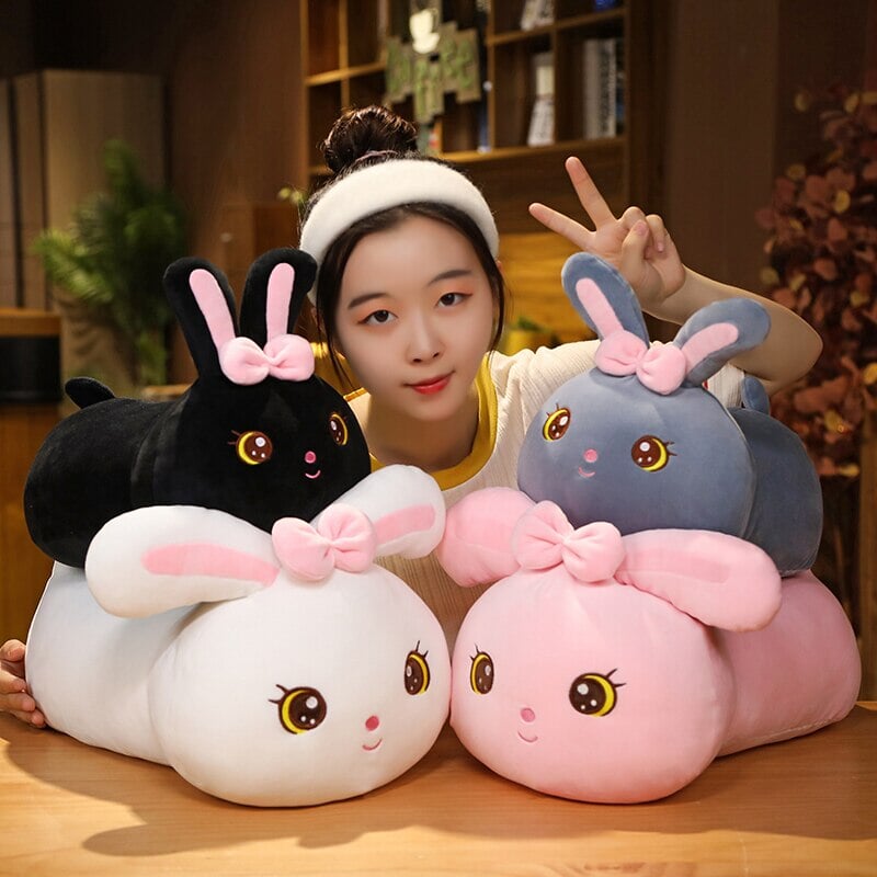 Kawaii Bunny Long Pillow Plushie