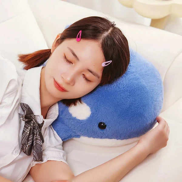 Kawaii Fluffy Gray Blue Killer Whale Plushies