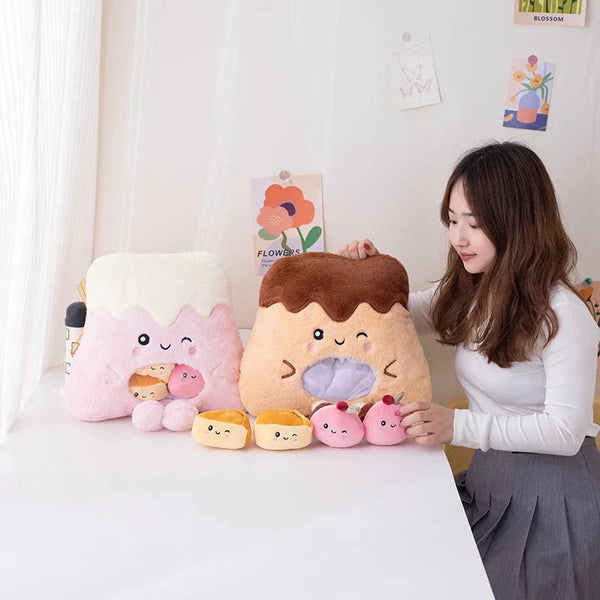 Kawaii Mountain Desserts Candy Bag Plushies