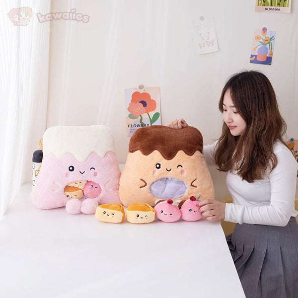 Kawaii Mountain Desserts Candy Bag Plushies