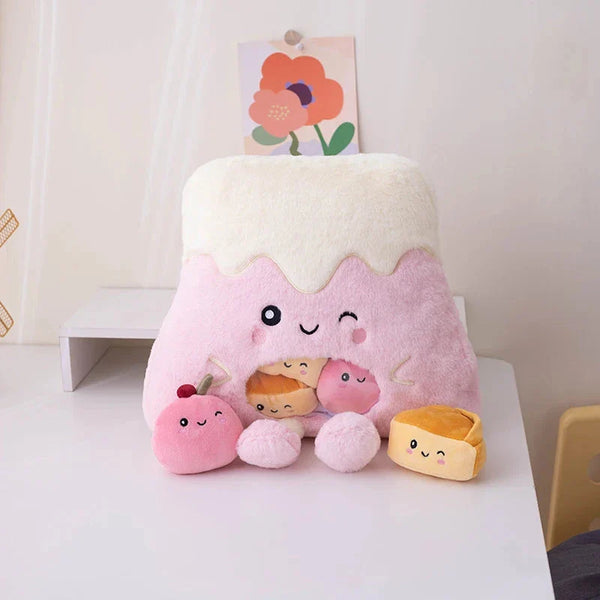 Kawaii Mountain Desserts Candy Bag Plushies