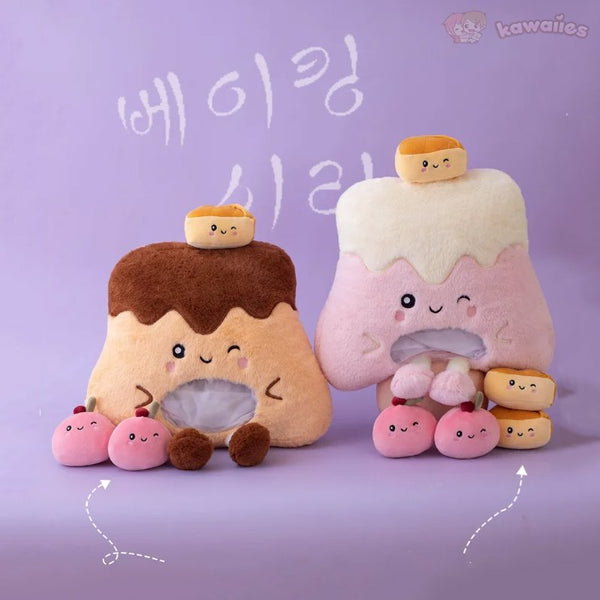 Kawaii Mountain Desserts Candy Bag Plushies