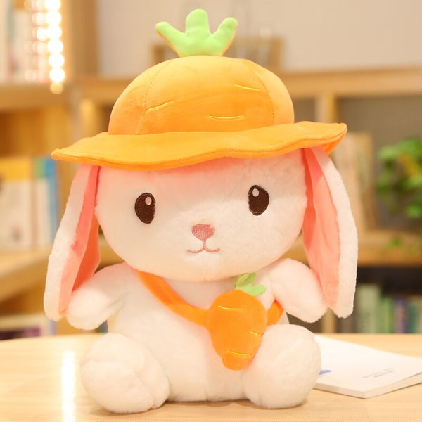Kawaii White Adventure Bunny Plushies Family