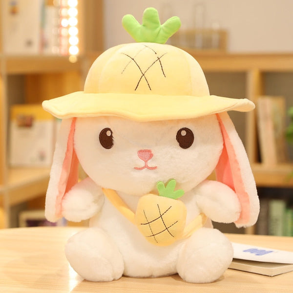 Kawaii White Adventure Bunny Plushies Family