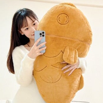 Large Kawaii Taiyaki Bone Carrot Animal Plushie Collection
