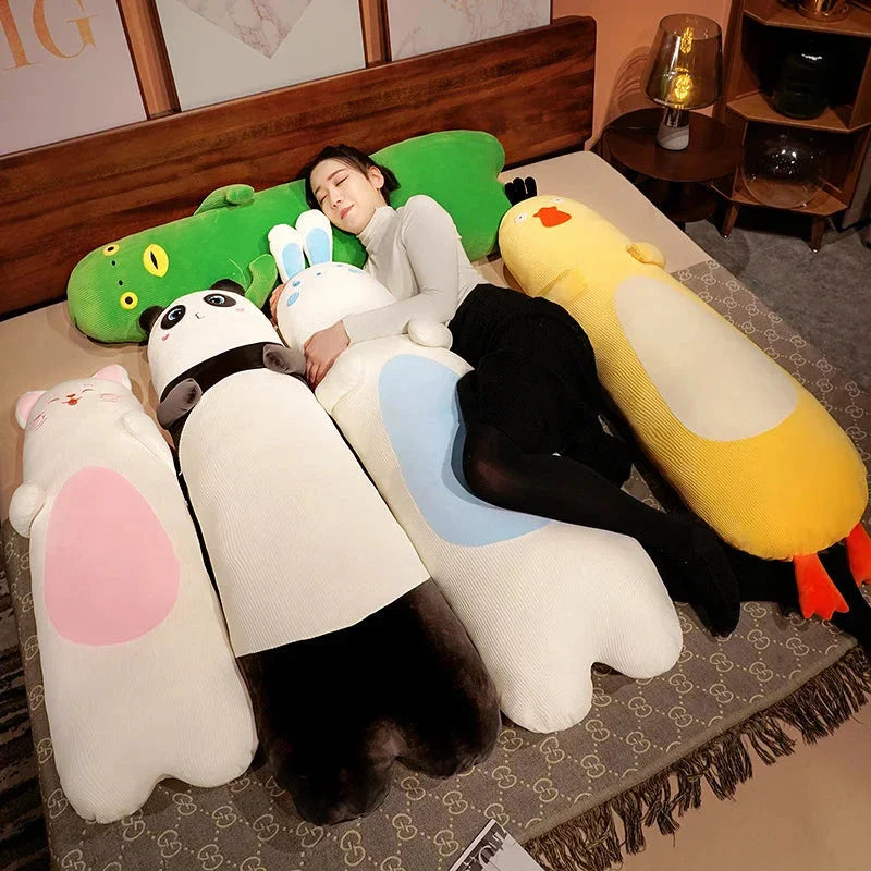 Long Snuggly Animal Family Plushies