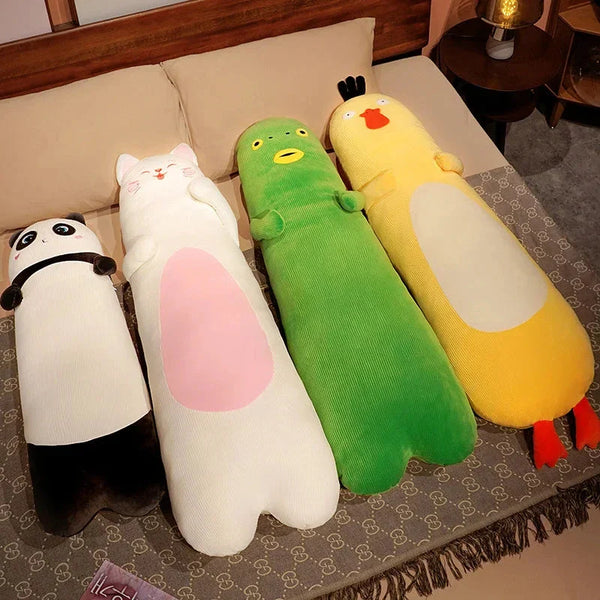 Long Snuggly Animal Family Plushies