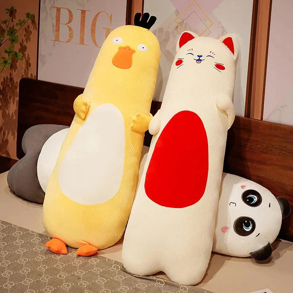 Long Snuggly Animal Family Plushies